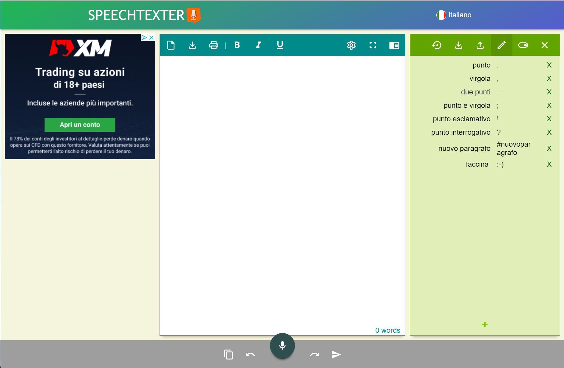 software di riconoscimento vocale